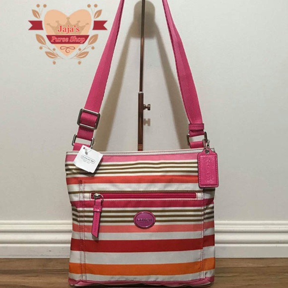 Coach Handbags - 🍝Coach Fabric Multicolor Crossbody🍝